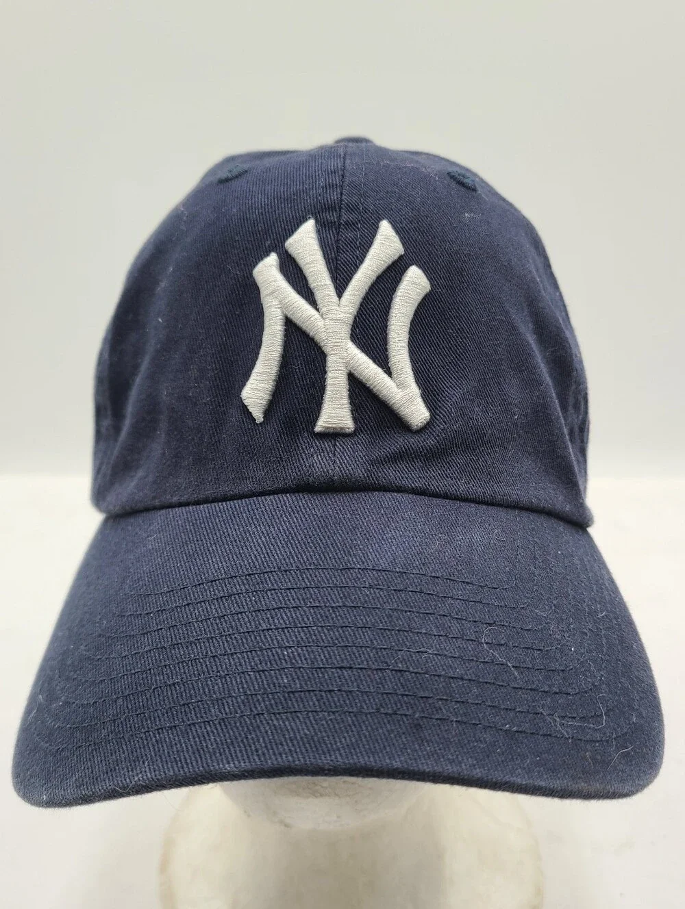 B55 MLB New York Yankees ‘47 Brand Adjustable Baseball Hat Cap Navy Blue OSFM